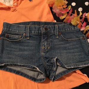 Abercrombie jean shorts